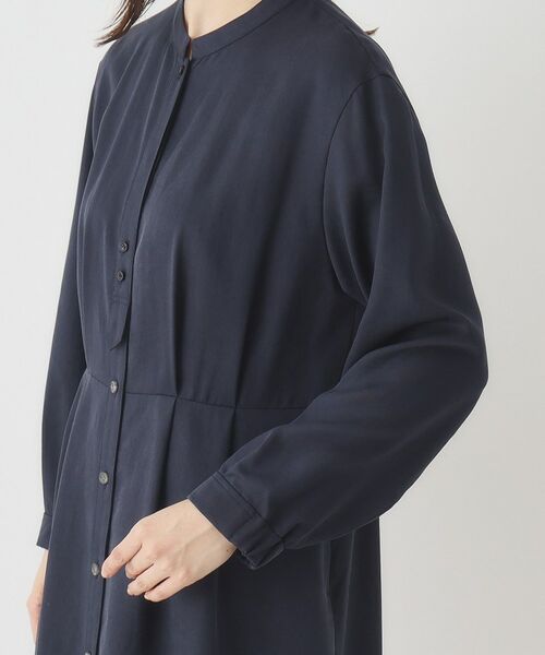 CORDIER / コルディア ロング・マキシ丈ワンピース | 【一枚着も羽織もお任せ】ツイルシャツワンピース | 詳細5