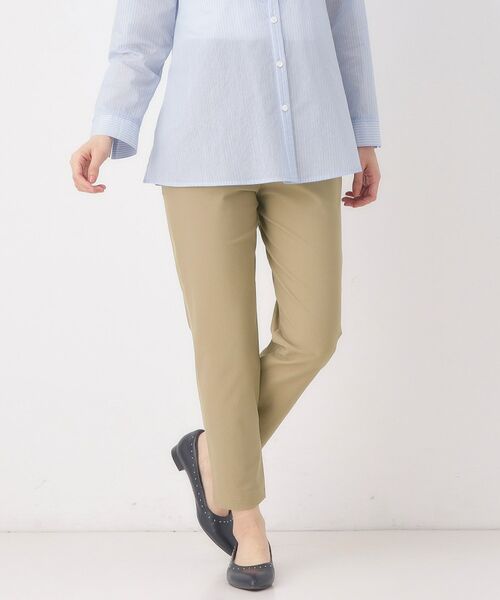 CORDIER / コルディア パンツ | 【S～4Lサイズ／ストレッチ】グレースレギンスパンツ（ベージュ(052)）