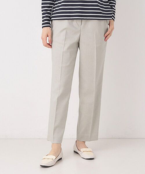 CORDIER / コルディア パンツ | 【S～4Lサイズ／ストレッチ】リラックステーパードパンツ | 詳細12