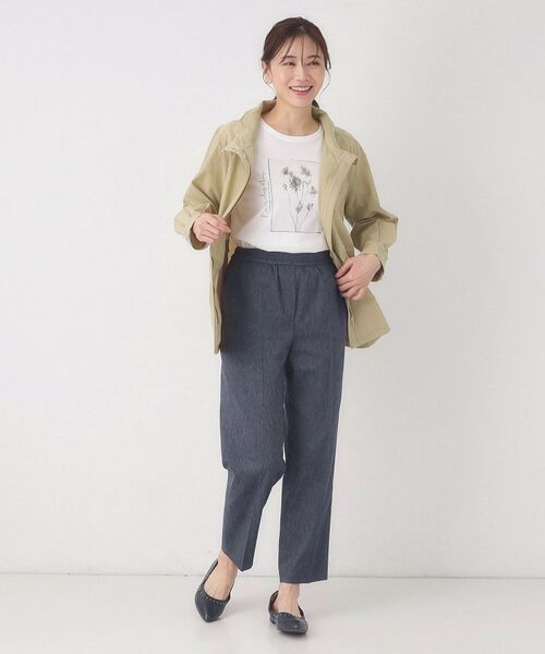 CORDIER / コルディア パンツ | 【S～4Lサイズ／ストレッチ】リラックステーパードパンツ | 詳細18