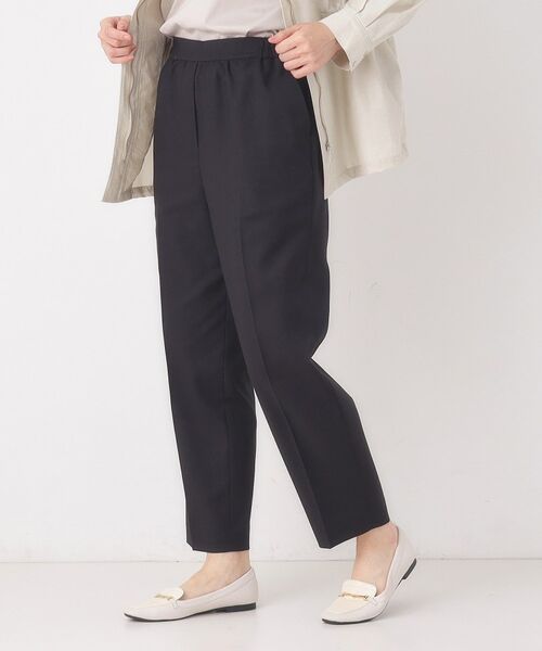 CORDIER / コルディア パンツ | 【S～4Lサイズ／ストレッチ】リラックステーパードパンツ | 詳細8