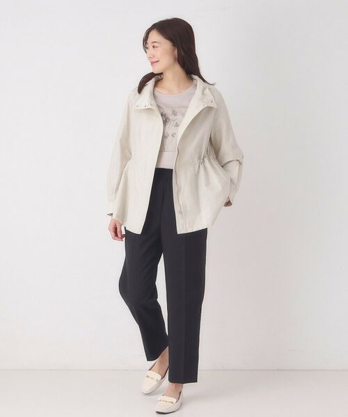 CORDIER / コルディア パンツ | 【S～4Lサイズ／ストレッチ】リラックステーパードパンツ | 詳細9