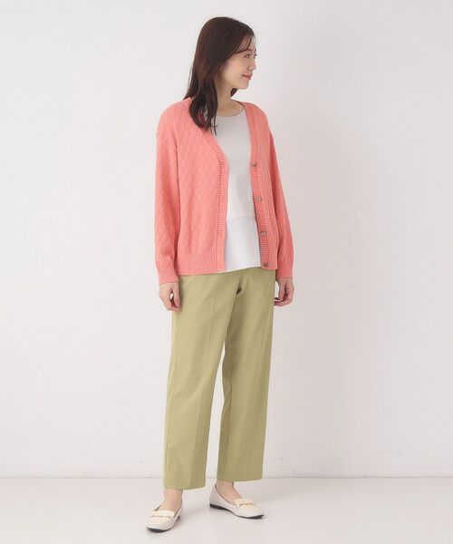 CORDIER / コルディア パンツ | 【S～4Lサイズ／ストレッチ】細見えチノパンツ | 詳細13