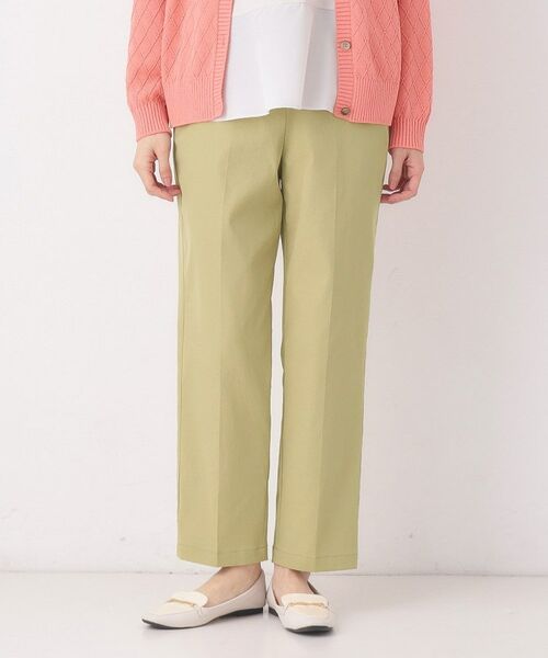 CORDIER / コルディア パンツ | 【S～4Lサイズ／ストレッチ】細見えチノパンツ（ベージュ(052)）