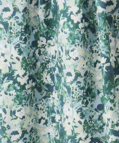 CORDIER / コルディア スカート | 【洗える】フラワーモチーフプリントギャザーフレアスカート | 詳細10