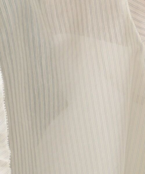 CORDIER / コルディア シャツ・ブラウス | 【M~3Lサイズ】エアリーストライプチュニックブラウス | 詳細10