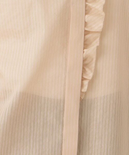 CORDIER / コルディア シャツ・ブラウス | 【M~3Lサイズ】エアリーストライプチュニックブラウス | 詳細14