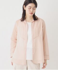 CORDIER / コルディア シャツ・ブラウス | 華やぐ艶感 エアリーストライプシャツ