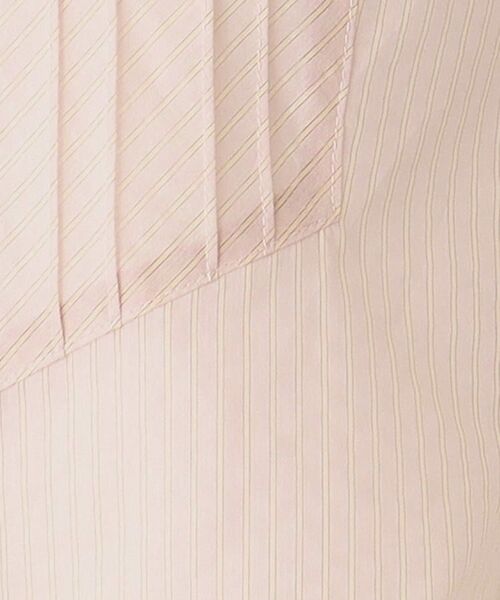 CORDIER / コルディア シャツ・ブラウス | 華やぐ艶感 エアリーストライプシャツ | 詳細11