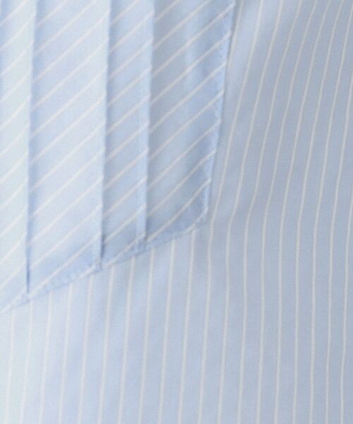 CORDIER / コルディア シャツ・ブラウス | 華やぐ艶感 エアリーストライプシャツ | 詳細15