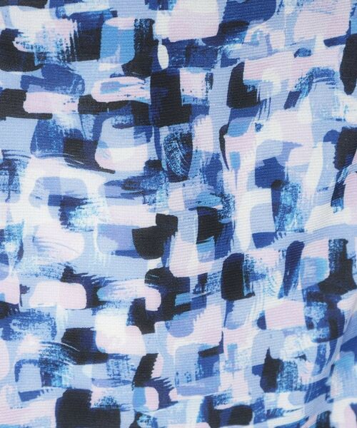 CORDIER / コルディア チュニック | 【M～4Lサイズ／ドライタッチ】アクアレールプリントジャージチュニック | 詳細20