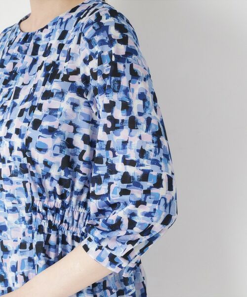 CORDIER / コルディア チュニック | 【M～4Lサイズ／ドライタッチ】アクアレールプリントジャージチュニック | 詳細6