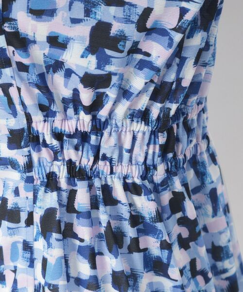 CORDIER / コルディア チュニック | 【M～4Lサイズ／ドライタッチ】アクアレールプリントジャージチュニック | 詳細7