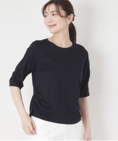 CORDIER / コルディア カットソー | 【M～4Lサイズ】イーズボヤージュプルオーバージャージ