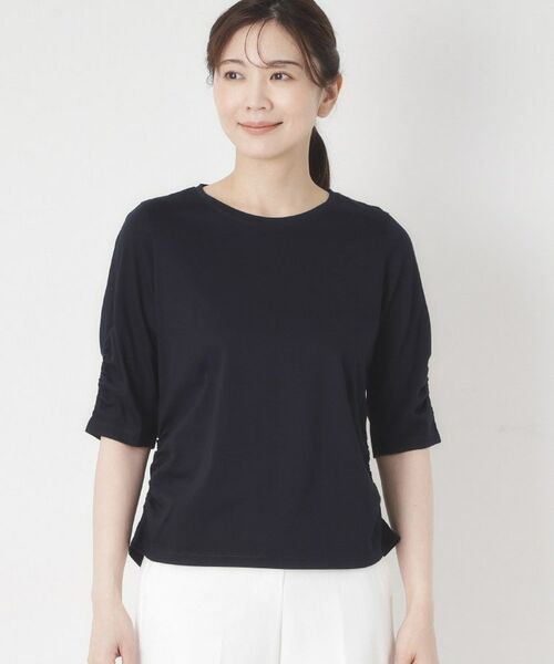 CORDIER / コルディア カットソー | 【M～4Lサイズ】イーズボヤージュプルオーバージャージ | 詳細1