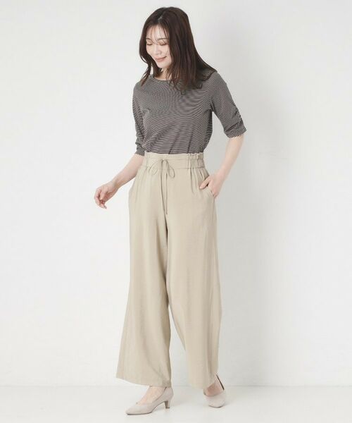 CORDIER / コルディア カットソー | 【M～4Lサイズ】イーズボヤージュプルオーバージャージ | 詳細13