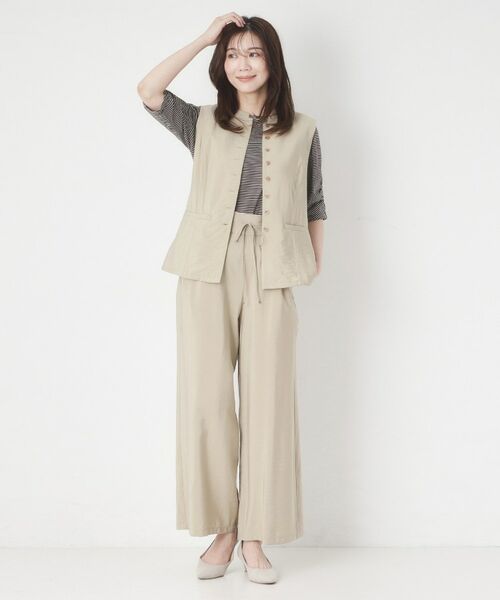 CORDIER / コルディア カットソー | 【M～4Lサイズ】イーズボヤージュプルオーバージャージ | 詳細14