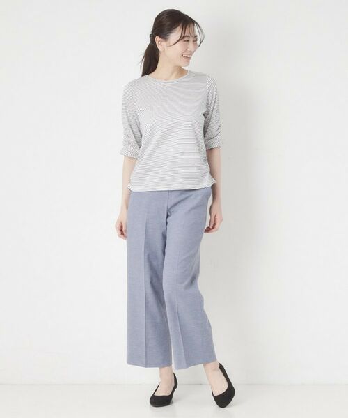 CORDIER / コルディア カットソー | 【M～4Lサイズ】イーズボヤージュプルオーバージャージ | 詳細17