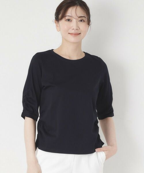 CORDIER / コルディア カットソー | 【M～4Lサイズ】イーズボヤージュプルオーバージャージ | 詳細20