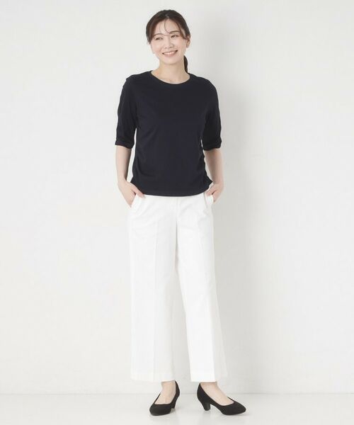 CORDIER / コルディア カットソー | 【M～4Lサイズ】イーズボヤージュプルオーバージャージ | 詳細21