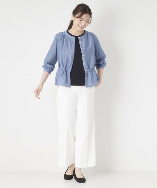 CORDIER / コルディア カットソー | 【M～4Lサイズ】イーズボヤージュプルオーバージャージ | 詳細22