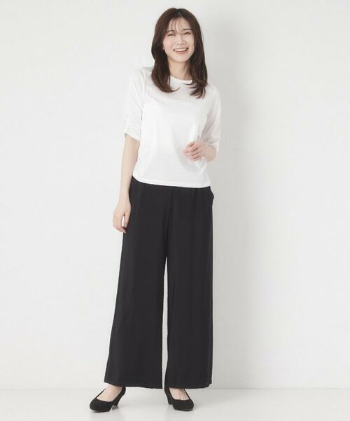 CORDIER / コルディア カットソー | 【M～4Lサイズ】イーズボヤージュプルオーバージャージ | 詳細9