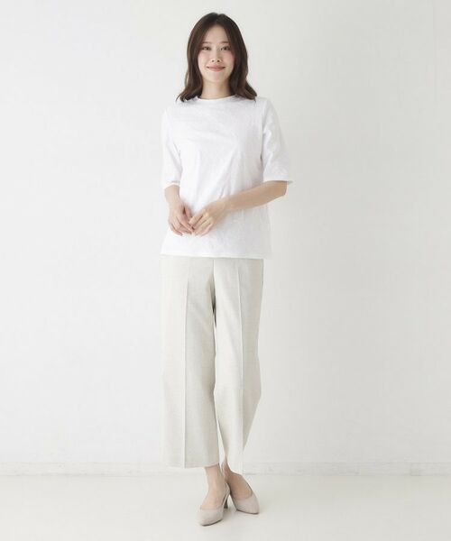 CORDIER / コルディア カットソー | リング柄ジャカードジャージプルオーバー | 詳細17