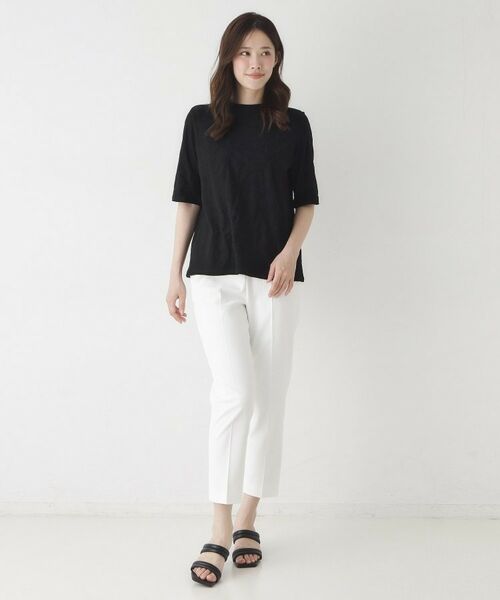 CORDIER / コルディア カットソー | リング柄ジャカードジャージプルオーバー | 詳細8