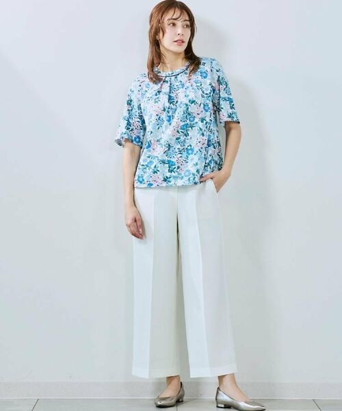 CORDIER / コルディア カットソー | 【リバティプリント／M～4Lサイズ】クララ プルオーバージャージ | 詳細16