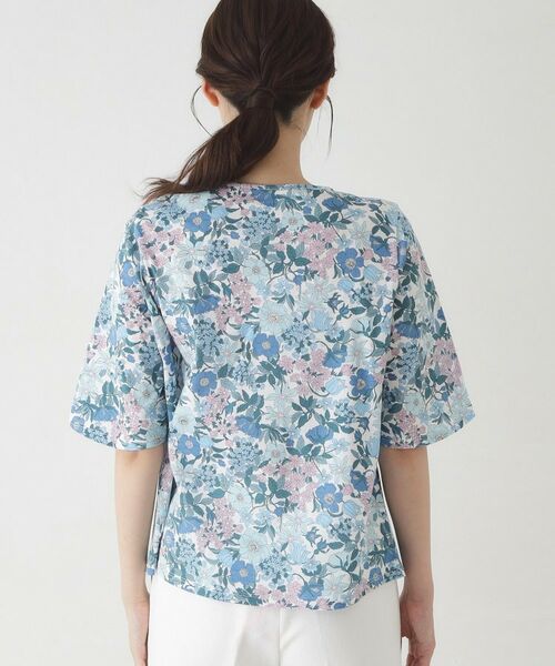 CORDIER / コルディア カットソー | 【リバティプリント／M～4Lサイズ】クララ プルオーバージャージ | 詳細3