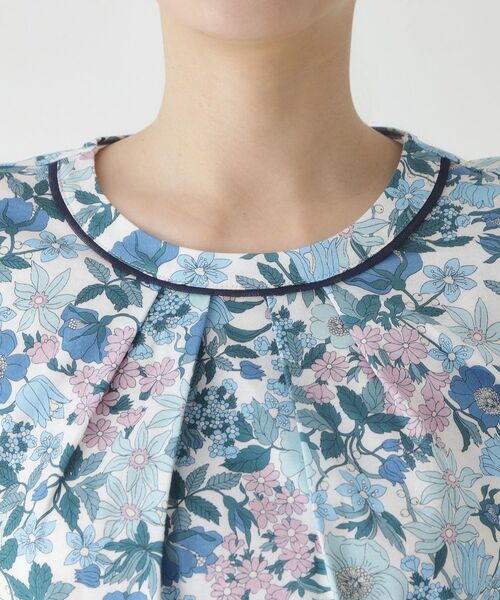 CORDIER / コルディア カットソー | 【リバティプリント／M～4Lサイズ】クララ プルオーバージャージ | 詳細4