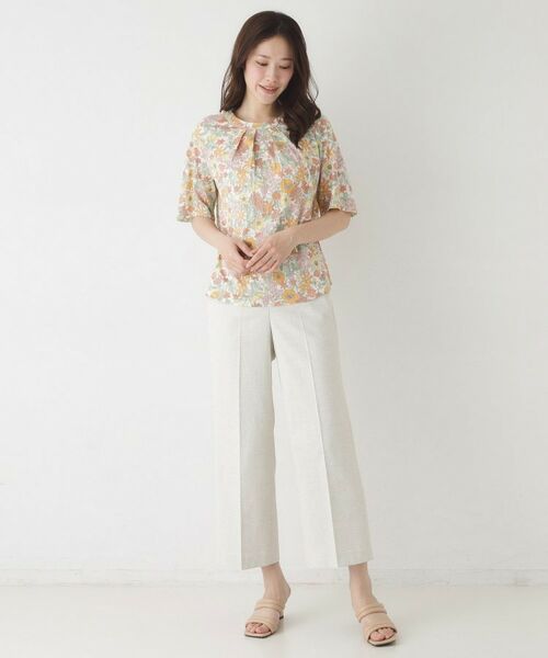 CORDIER / コルディア カットソー | 【リバティプリント／M～4Lサイズ】クララ プルオーバージャージ | 詳細8