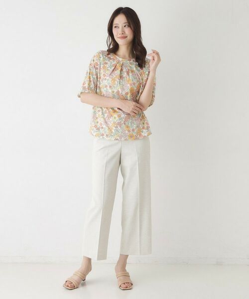 CORDIER / コルディア カットソー | 【リバティプリント／M～4Lサイズ】クララ プルオーバージャージ | 詳細9