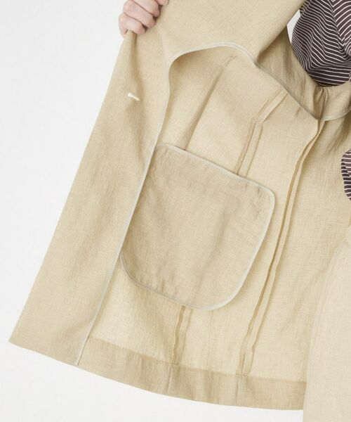 CORDIER / コルディア ベスト | 【セットアップ/接触冷感/ドライタッチ】ジャケット衿ベスト | 詳細9