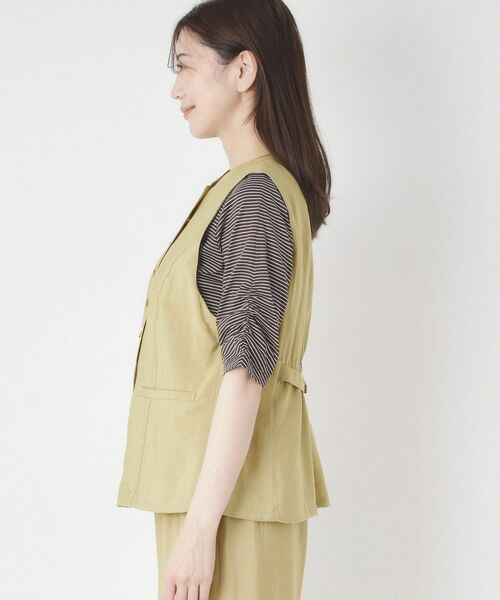 CORDIER / コルディア ベスト | 【M～3Lサイズ／セットアップ／洗える／接触冷感】グレースポプリン ジレ | 詳細2