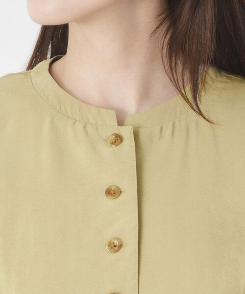 CORDIER / コルディア ベスト | 【M～3Lサイズ／セットアップ／洗える／接触冷感】グレースポプリン ジレ | 詳細4