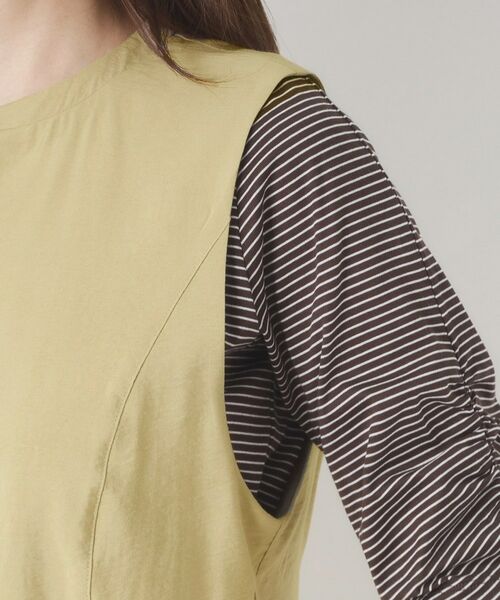 CORDIER / コルディア ベスト | 【M～3Lサイズ／セットアップ／洗える／接触冷感】グレースポプリン ジレ | 詳細5