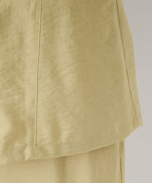 CORDIER / コルディア ベスト | 【M～3Lサイズ／セットアップ／洗える／接触冷感】グレースポプリン ジレ | 詳細7