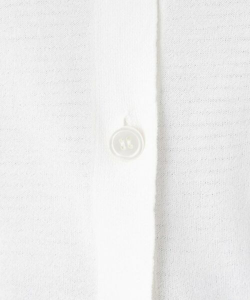 CORDIER / コルディア カーディガン・ボレロ | 【M～4Lサイズ／洗える】シアー丸首カーディガン | 詳細10