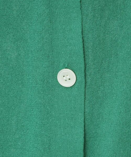 CORDIER / コルディア カーディガン・ボレロ | 【M～4Lサイズ／洗える】シアー丸首カーディガン | 詳細14