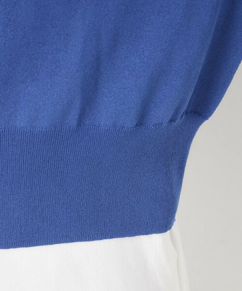 CORDIER / コルディア カーディガン・ボレロ | 【M～4Lサイズ／洗える】シアー丸首カーディガン | 詳細6