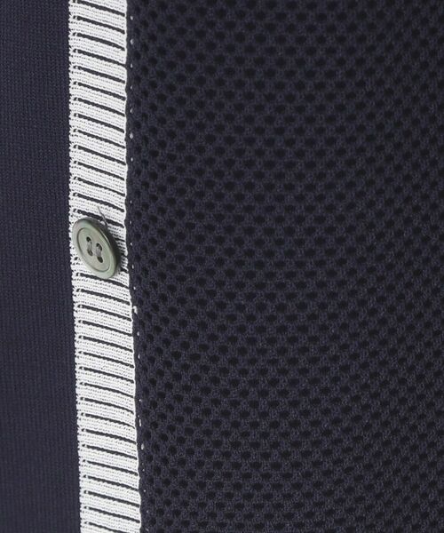 CORDIER / コルディア カーディガン・ボレロ | 【M～4Lサイズ／アンサンブル／洗える】配色ラインデザインメッシュカーディガンニット | 詳細18