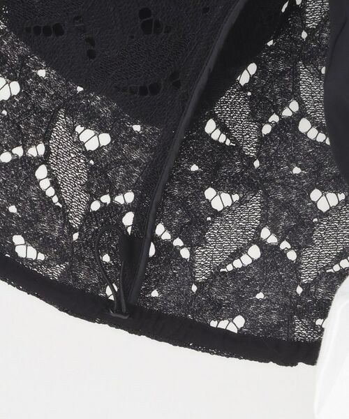 CORDIER / コルディア レザーブルゾン・ジャケット | 【洗える】グレースリーフレースブルゾン | 詳細7