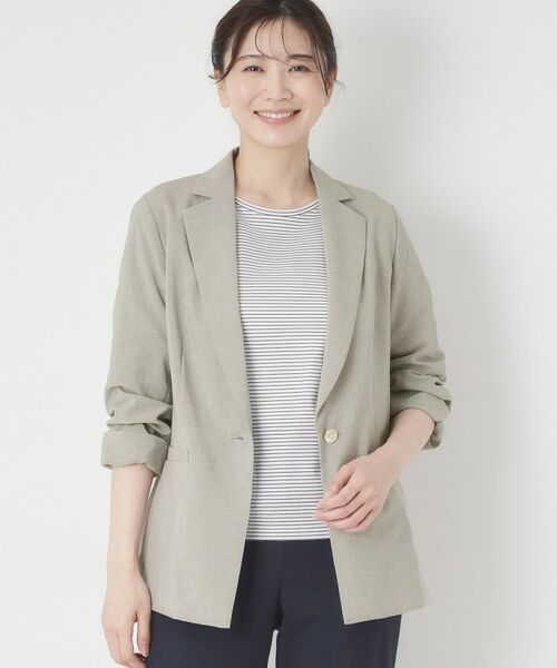 CORDIER / コルディア テーラードジャケット | 【セットアップ／接触冷感／ドライタッチ】テーラードジャケット | 詳細10