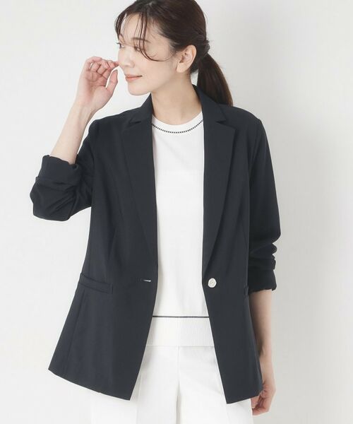 CORDIER / コルディア テーラードジャケット | 【セットアップ／接触冷感／ドライタッチ】テーラードジャケット | 詳細14