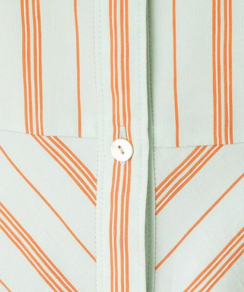 CORDIER / コルディア ロング・マキシ丈ワンピース | 【洗える／麻混】グレースナリヤボーダーワンピース | 詳細11