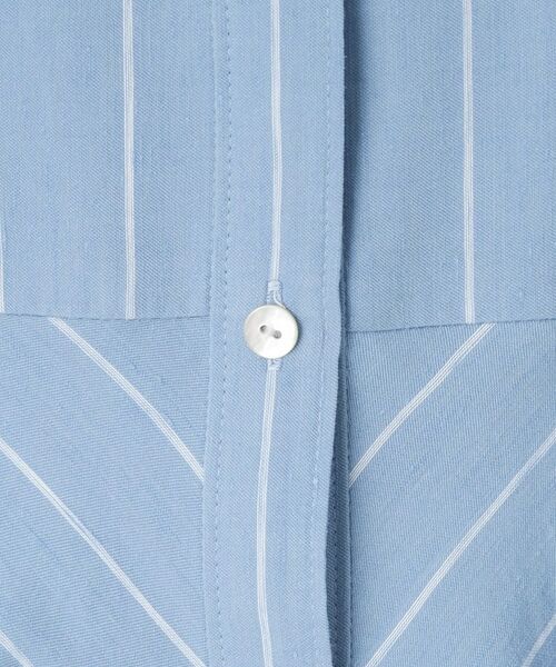 CORDIER / コルディア ロング・マキシ丈ワンピース | 【洗える／麻混】グレースナリヤボーダーワンピース | 詳細15