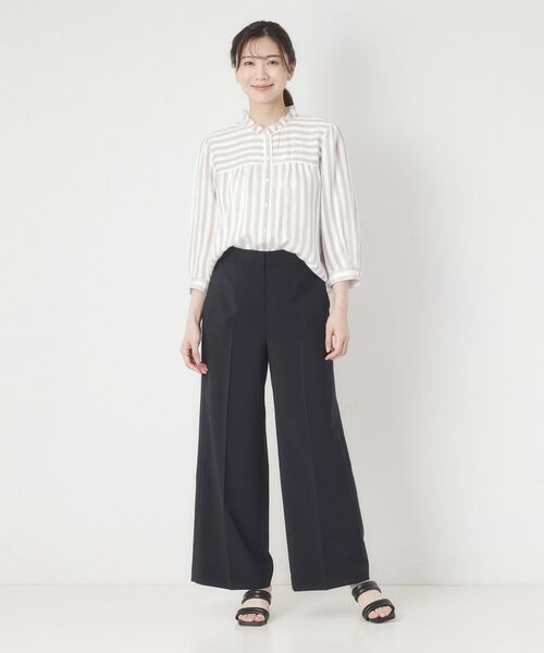 CORDIER / コルディア パンツ | 【S～3Lサイズ/セットアップ/接触冷感/ドライタッチ】すらりパンツ | 詳細10