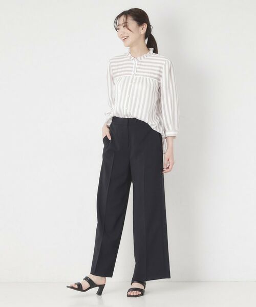 CORDIER / コルディア パンツ | 【S～3Lサイズ/セットアップ/接触冷感/ドライタッチ】すらりパンツ | 詳細11