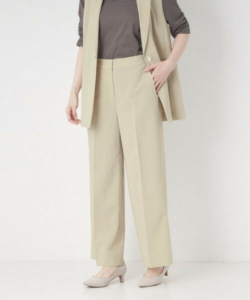 CORDIER / コルディア パンツ | 【S～3Lサイズ/セットアップ/接触冷感/ドライタッチ】すらりパンツ | 詳細5